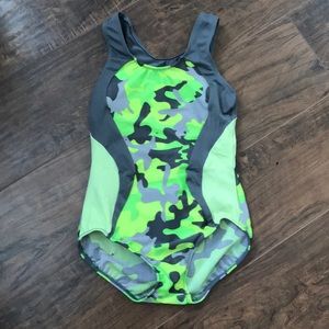 Neon Camo leotard
